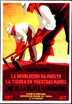 Gallo: Campesinos: La revolución ha puesto la tierra en vuestra manos